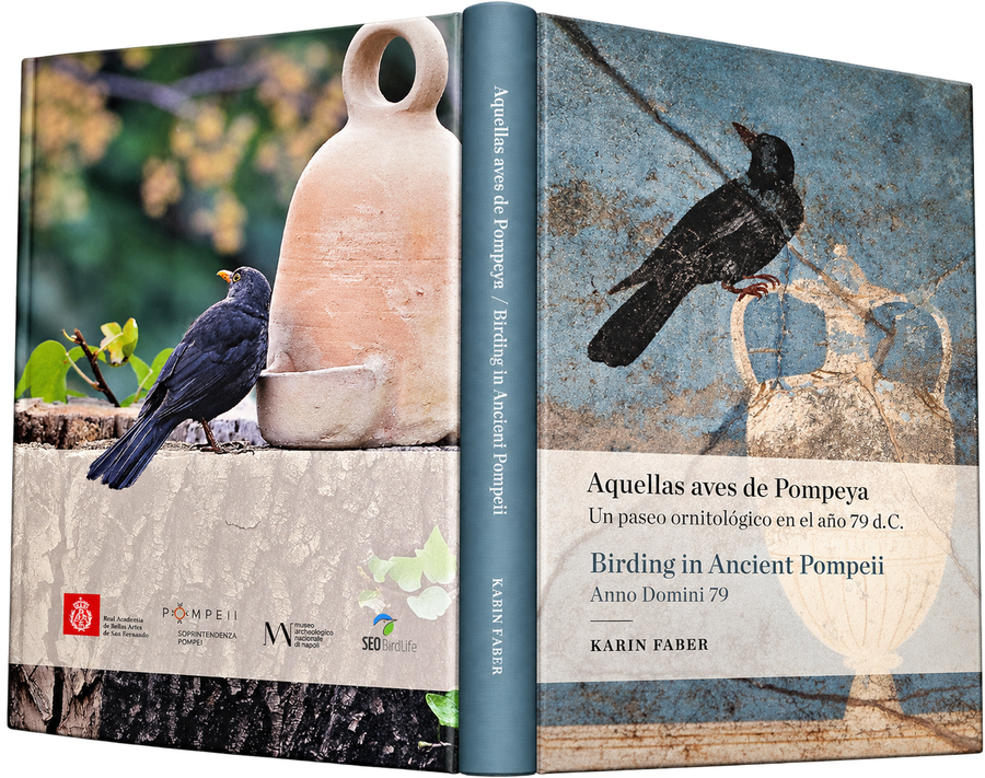 Portada del libro Aquellas aves de Pompeya